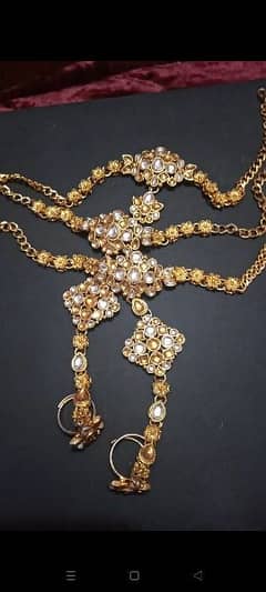 Indian Kundan Bridal Jewelry set 0