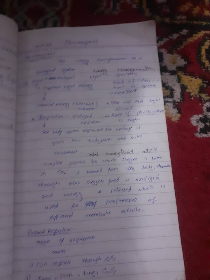 Hand written assignment 9