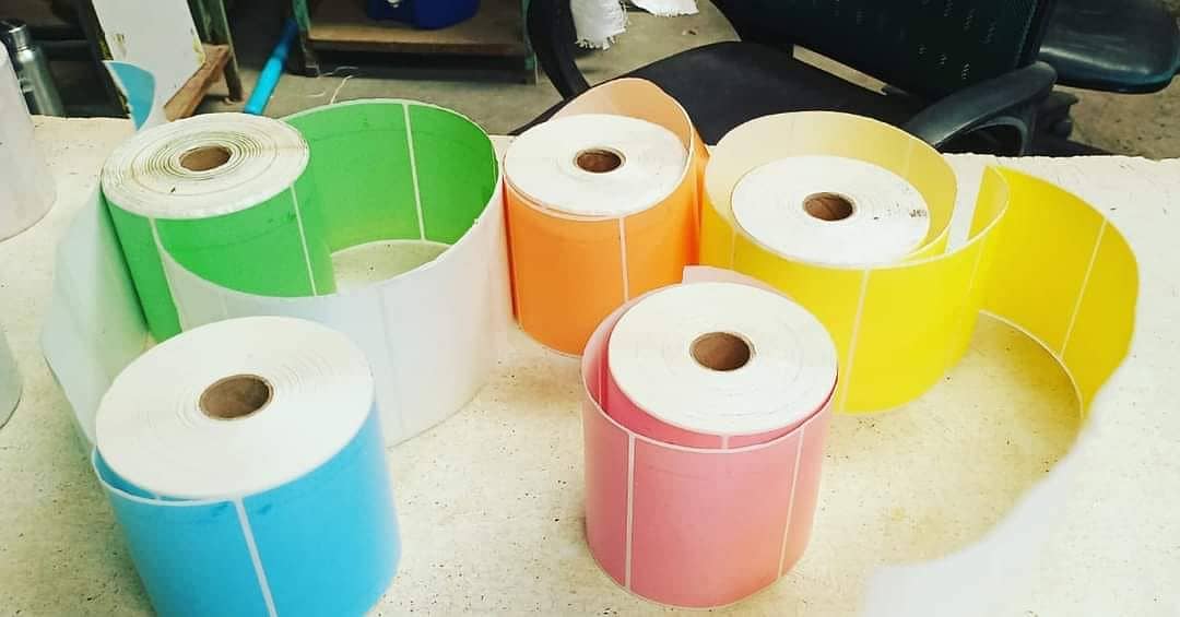 Thermal Paper Roll | Barcode Stickers |Ribbion | Teffta | Wax Resin 2