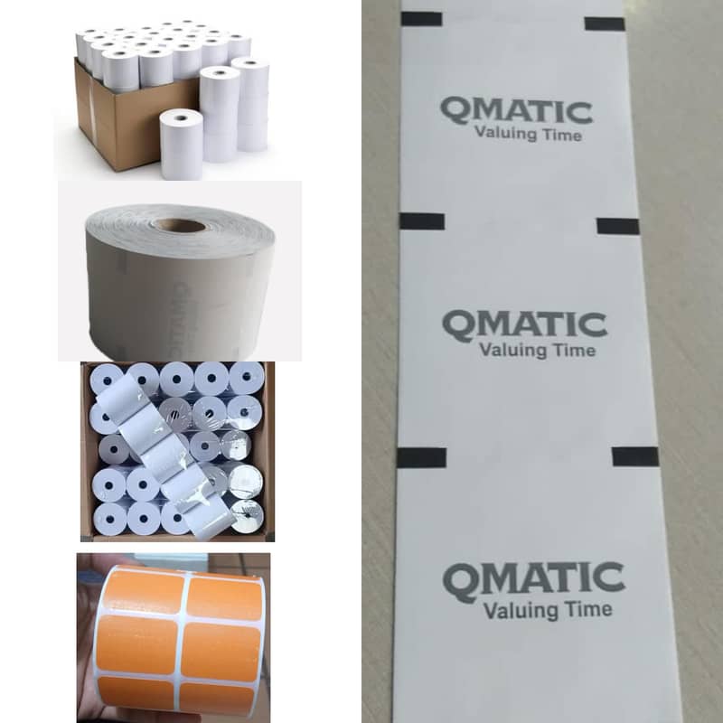 Thermal Paper Roll | Barcode Stickers |Ribbion | Teffta | Wax Resin 7