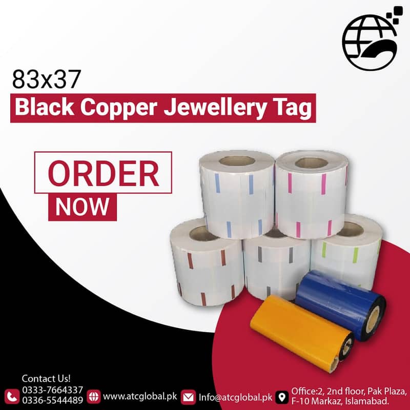 Thermal Paper Roll | Barcode Stickers |Ribbion | Teffta | Wax Resin 9