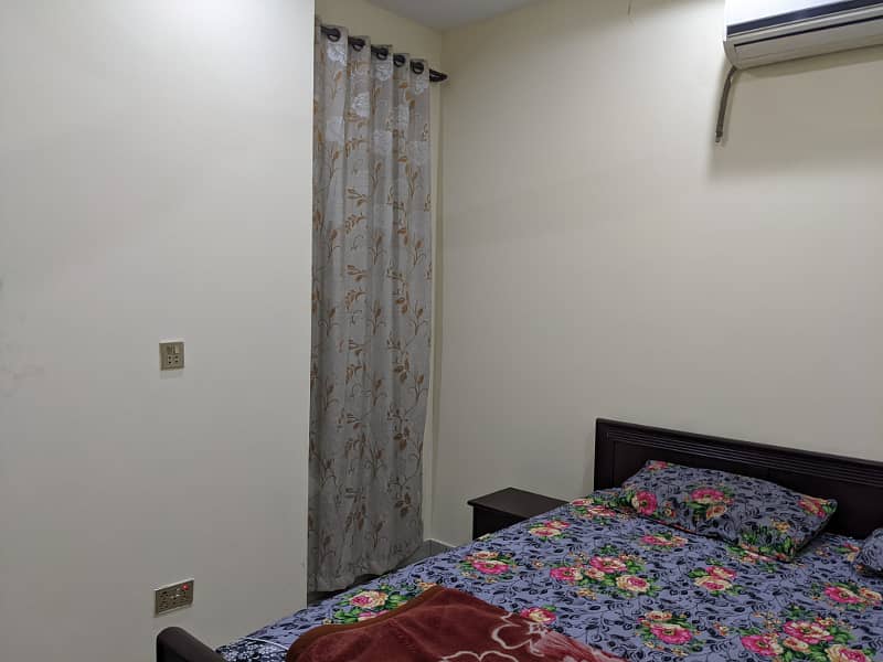 Single bed furnished flat available for rent Citi Housing Gujranwala 11
