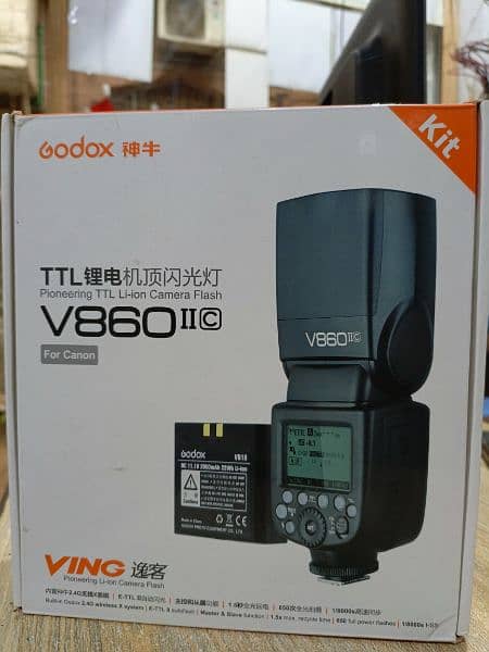 Godox V860ii  (Battery) For sale 0