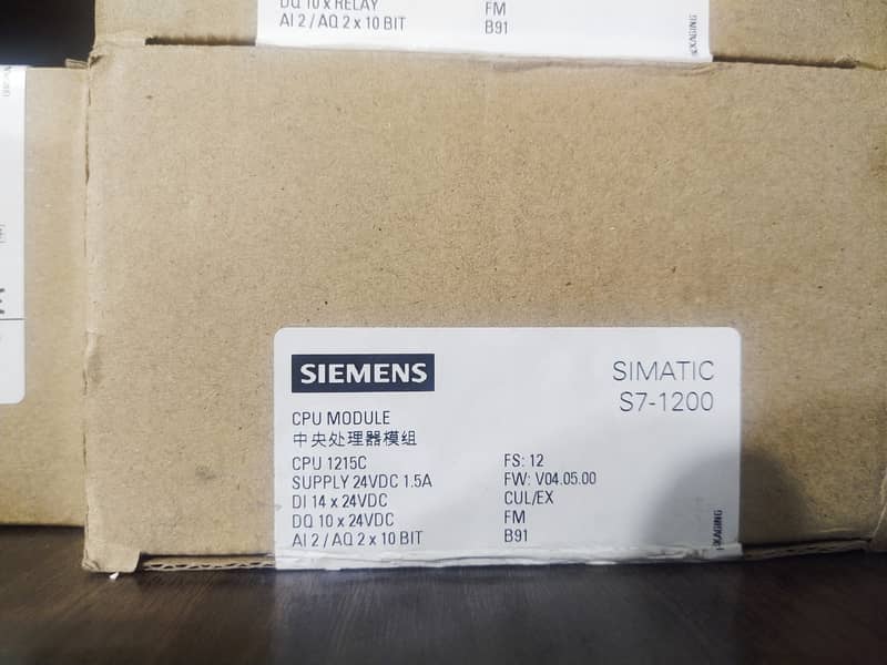 S7 1200 PLC Siemens, Analog & Digital I/O module Available NEW & USED. 3