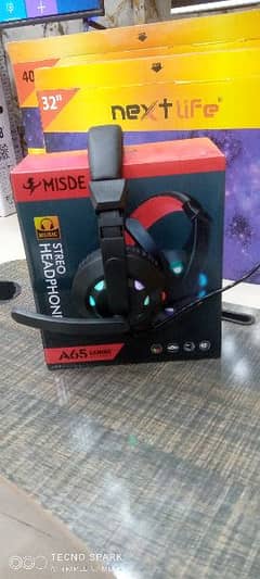 MISDE A-65 GAMING HEADSET WITH RGB LIGHT