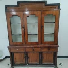 Showcase/ wooden cupboard/ wooden Almari/Crockry showcase 0