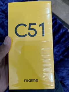 Realme C51 brand new mobile
