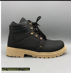 Men's comfortable leather ankle boots