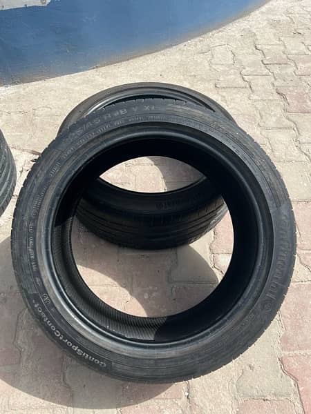 18 inch Continental ContiSport Tyres 225/45/18 4