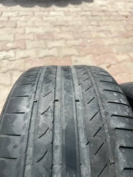 18 inch Continental ContiSport Tyres 225/45/18 8