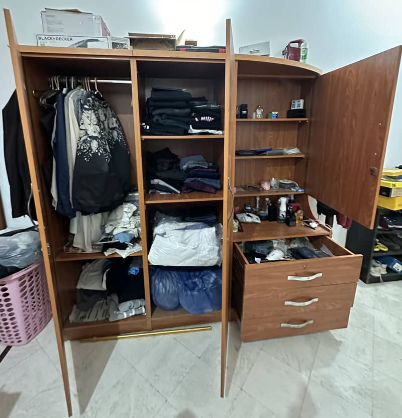 Wardrobe with Attached Dressing 2