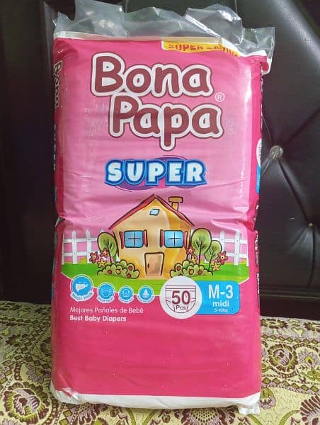 Bona Papa Baby diaper available in all sizes 1
