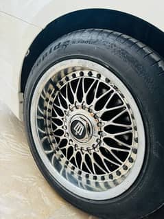 17 inch BBS rims with 215/55/r17 tyres