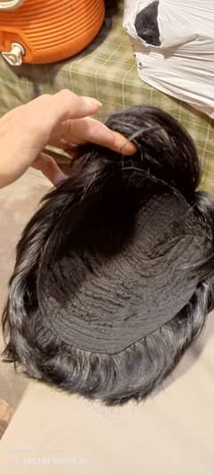 Hair wig cap.