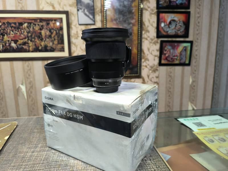 Sigma 105mm f/1.4 DG HSM Art Lens for Canon 0