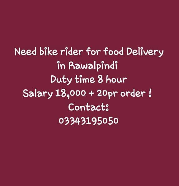 food orders deliver krny hoty hain all over Pindi Islamabad me 0