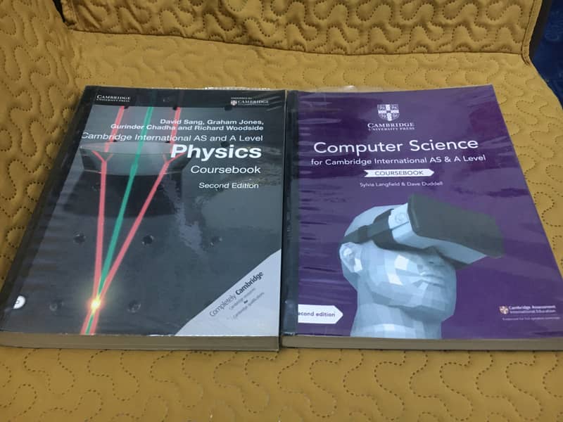 A levels CS,Physics books 0