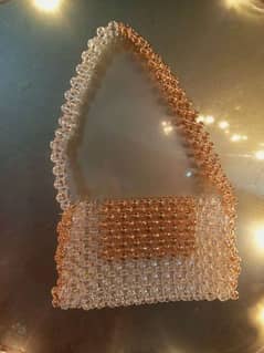 Handmade Beautiful Beaded Bag available in different colors