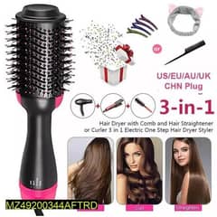 Heat control hair Dryer brush,Rs. 2500/-(Free Delivery)Call:03087500665