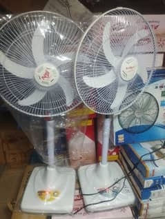 charging fan / rechargeable  / AC / DC / 12 volts / chargeable fan