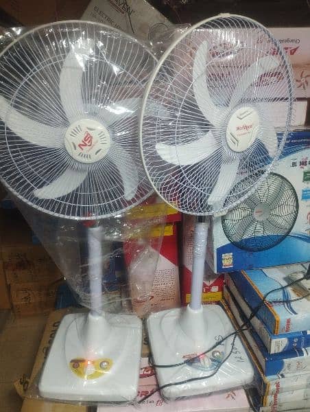 charging fan / rechargeable  / AC / DC / 12 volts / chargeable fan 0