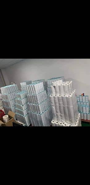 Thermal paper printer rolls & Barcode Labels sticker rolls 3