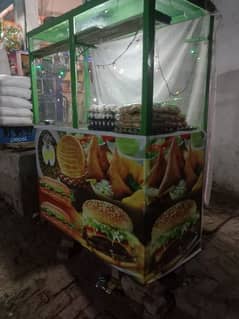 Burger and swarma counter for sale contact number 03134688786