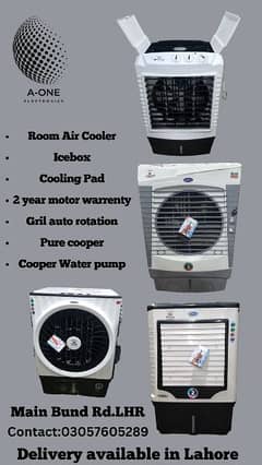 Room Air Cooler with 2 year warranty. (Different Price of All models)