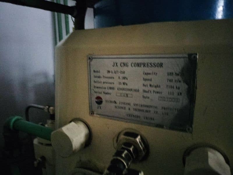 CNG compressor JX533 6