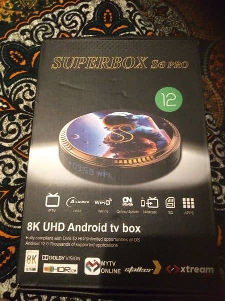 Superbox s6 pro box 8/128 3