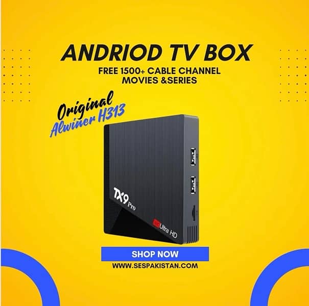Andriod Tv Box All Varity Available | Free IPTV app 2024 Model 2