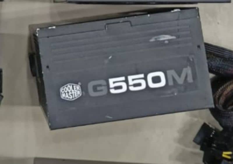 Cooler Master G550M 550w 80+ Bronze Certified Power Supply Unit PSU 2
