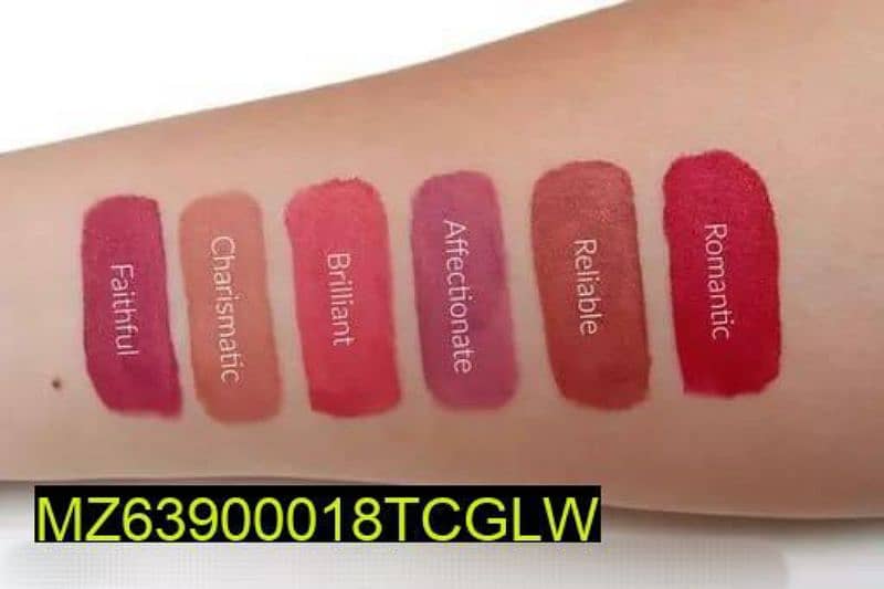 Pack of 6 Matte lipsticks 2