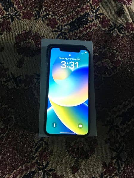 iphone x white color 64 gb official PTA approved 3