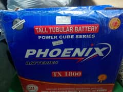 Phonix Battery TX-1800 with warranty 10/10 condition