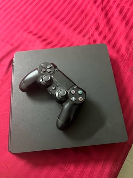 ps4 slim with box and all accessories 4