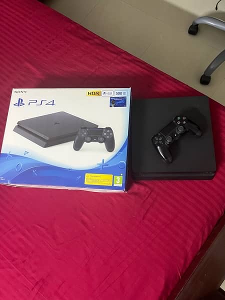 ps4 slim with box and all accessories 5