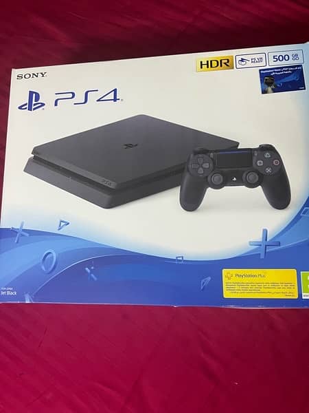 ps4 slim with box and all accessories 6
