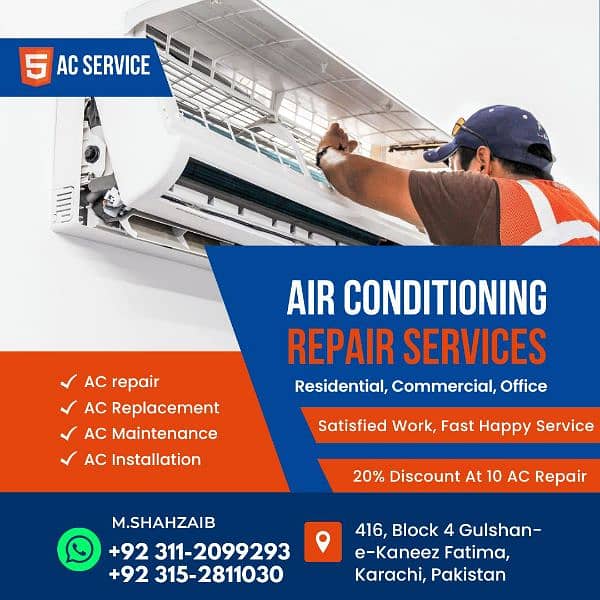 Are You Looking Reasonable Price & Satisfied AC Services 0