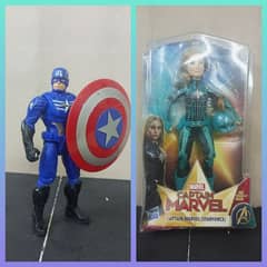 Captain America and Captain Marvel Action Figure