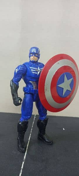 Captain America and Captain Marvel Action Figure 1