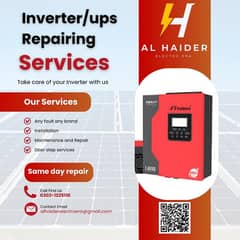 solar inverter repairing services/ups/ac card/pcb/ac repair