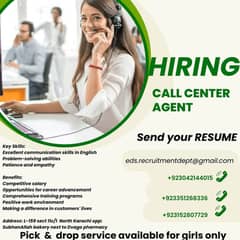 Call Center Agents !!
