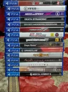 ps4 Pro game for urgent sale 0336=4571197 My Whatsapp