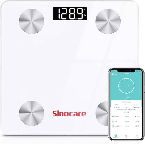 SINOCARE DIGITAL SMART BODY WEIGHT SCALE 0