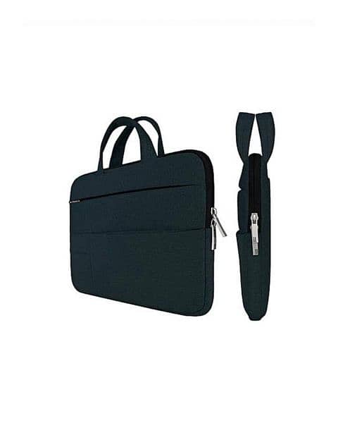 Laptop Slim Bag  Black high quality stylish look laptop bag 1
