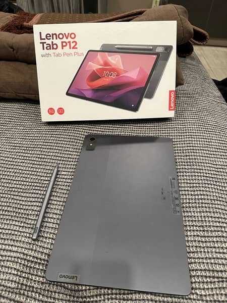 Lenovo Tab P12 12.7'' with Tab Pen Plus Just box opened 10/10 2