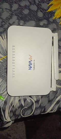 only WiFi device  with charger nayatel  good condition.