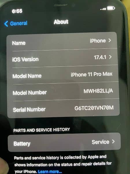 iphone 11 pro max with complete boc and charger 7