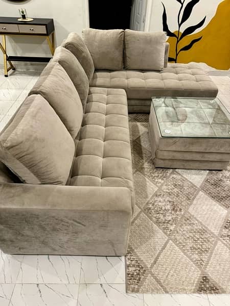 L shaped sofa for lounge 2